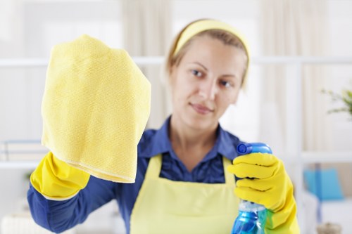 Vacuuming and floor cleaning as part of end of tenancy cleaning in Streatham