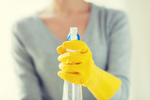 One off cleaning in a bright modern home