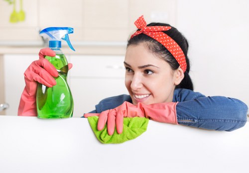 Cleaning windows and frames after construction work